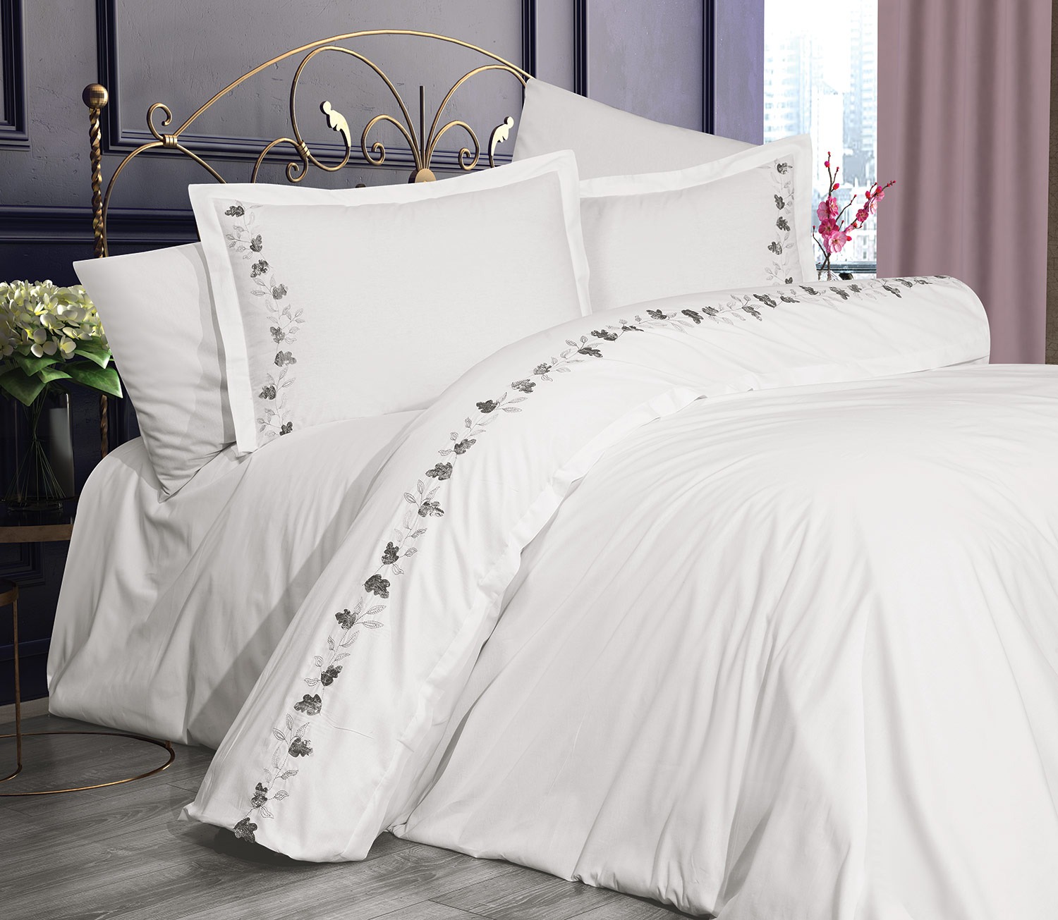 İNFİNİTY 6 PRÇ NEVRESİM TAKIMI GRİ